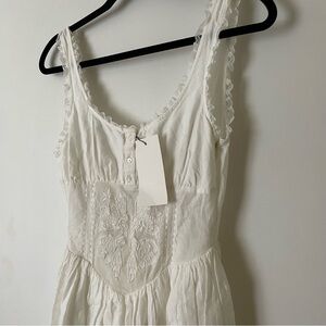 Zara White Mini Dress